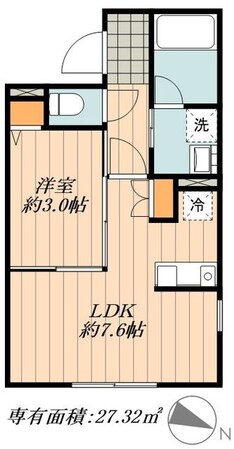 デュオメゾン千住中居町の物件間取画像